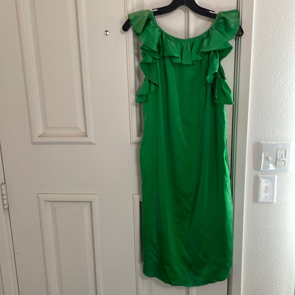 Miguelina Silk Chemise Dress Sz S - Picture 1 of 5